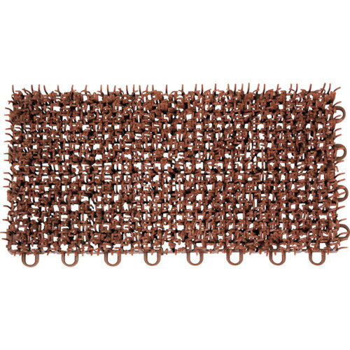 テラモト ユニットターフα150mm×300mm 茶 MR-001-074-4 [261-100142]