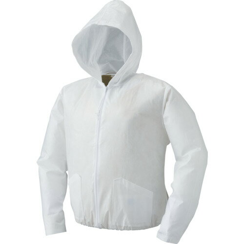 空調服 空調服 使い切り空調服［［R下］］ ウェアのみ ホワイト LL AZW3190-C11-S4 [2616-9509060]