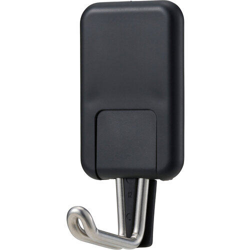 レック 【6Pk販売】LEC 強力マグネットフック（大）黒 H00419-BK [2617-0162556]