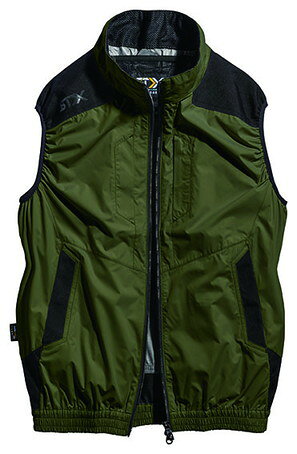 シンメン コーデュラベスト L ダークオリーブ #05232 [2623-4404770]