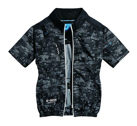 シンメン ネオスタンダードハーネスショートジャケット 7L クレセントブラック #05401 [2623-4433428]