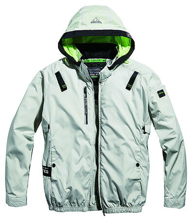 シンメン アイスエアダクトフードリペルジャケット LL マットシルバー #05430 [2623-4433992]