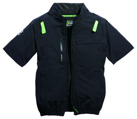 シンメン アーリエスエアショートジャケット L ブラック #05511 [2623-4459657]