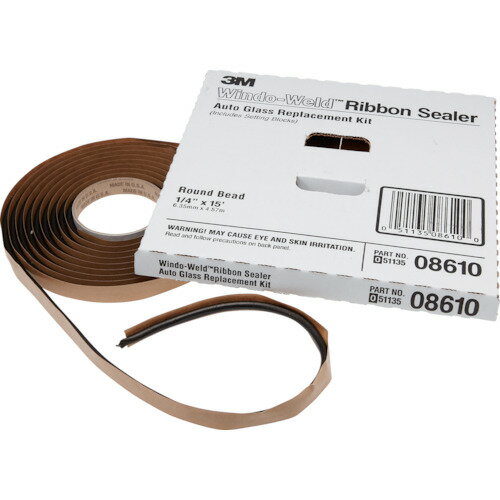 スリーエム 3M ウィンド・ウェルド リボンシーラー 8610 6mm径×4.57m 8610 AAD [263-9112646]
