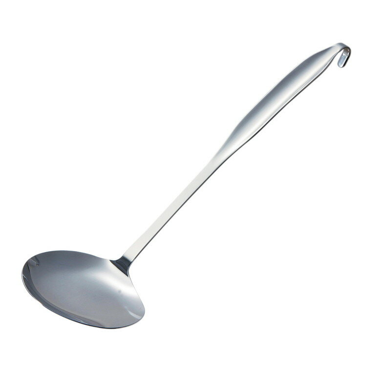 赤川器物製作所 18-8 ワンピースレードル 煮物＆煮魚取りターナー （一体成型） 58006 [2632-0900369]