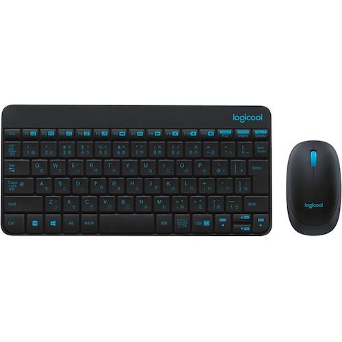 ロジクール Logicool ワイヤレスコンボ MK245 NANO ソリッドブラック MK245NBK [2635-5044796]