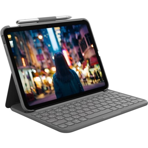 ロジクール 【個人宅不可】 Logicool SLIM FOLIO for iPad（10th gen） IK1060GRA [2635-5060079]
