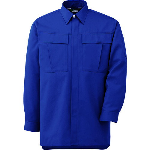 ミドリ安全 春夏 長袖シャツ ネイビー 4L GS 2577-UE-4L [267-825711]