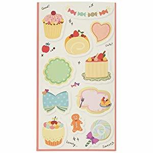 ナカバヤシ デコルーレ アルバムステッカー2 スイーツ ATS-102-1 [274-232476]