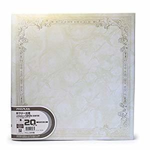 ナカバヤシ フヤスアルバムLサイズ10枚台紙/ホワイト アフ-LF-102-W [274-232674]