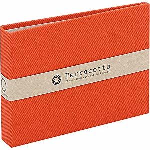 ナカバヤシ テラコッタ/ポケットアルバム/チェキ40枚/レッド TER-CK2P-90-R [274-233060]
