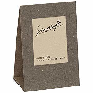 ナカバヤシ シンプラフト/フォトスタンド3枚組/チェキ/グレー PSC-SPT-N [274-238256]