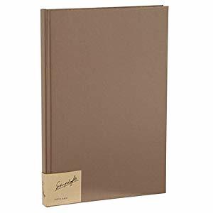 ナカバヤシ シンプラフト/ブック式フリーアルバム/A4/ブラウン ア-SPT-A4B-BR [274-238355]