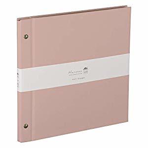 ナカバヤシ ハルマー/ビス式フリーアルバム/デミ/ピンク A-HRD-201-P [274-239192]