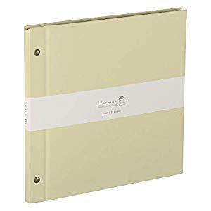 ナカバヤシ ハルマー/ビス式フリーアルバム/デミ/イエロー A-HRD-201-Y [274-239215]