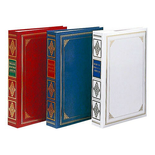 ナカバヤシ 300ポケットアルバム ブックタイプ ホワイト 1PL-152-W [274-330790]