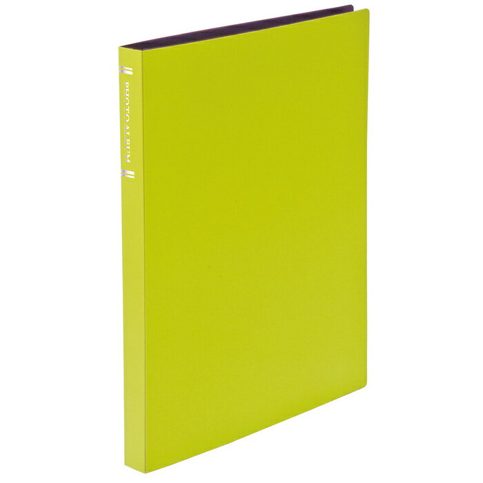 ナカバヤシ 超透明ポケットアルバムKG判88枚/グリーン CTPKG-80-LG/G [274-366768]