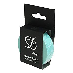 ナカバヤシ デコテープ/プレーン/15mm/シーグリーン DT15-PLAIN-SG [274-366904]