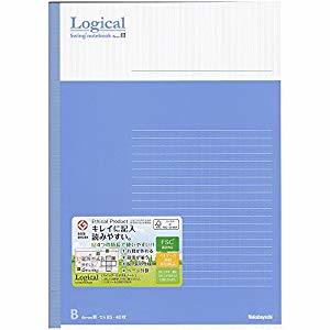 納期目安　（メーカーに在庫がある場合）13:30までにご注文の場合約2〜3日後出荷(土日祝日を除く）お取り寄せ品です！ご注文後[商品欠品]及び[商品完売(廃番)]が発生する場合がございます。あらかじめご了承の上ご注文お願いいたします！またご注文の数量、お届け先によって別途送料が発生する場合がございます。その場合当店よりご連絡させていただきますのでご対応お願いいたします。※記載の商品画像はイメージ（代表）画像ですので画像だけの情報のみでご購入はお控え頂き、必ず記載内容をご確認下さい。・文章を美しく見せるなら「ロジカルノート」・サイズ：セミB5・ヨコ179×タテ252×厚み4mm・本体重量：155g・表紙：コートボール紙・製本：糸綴じ背クロス製本・本文：上質紙・70g/m2・B罫（6mm）・35行・40枚当社管理番号No.65875--検索キーワード--フエル販売 nakabayashiカタログページ数