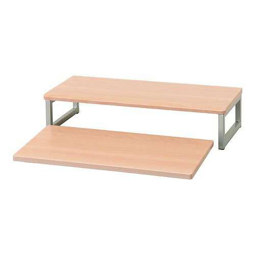 ナカバヤシ キーボードスライダー／ナチュラル木目 DTR-201NM [274-828686]