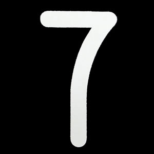 新冨士バーナー ロードマーキング ナンバーL 7 RM117 [277-060279]