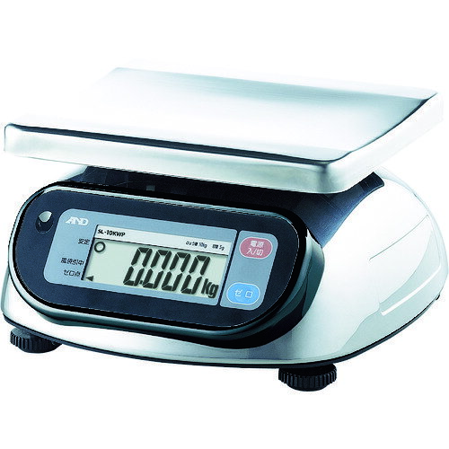 エー・アンド・デイ AND A＆D 防塵・防水デジタルはかりウォーターボーイ0.005kg/10kg SL10KWP [297-60..