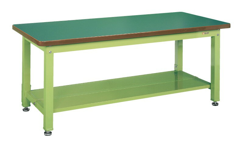 サカエ SAKAE 【別途送料】 【個人宅不可】 重量作業台KWタイプ中板2枚付 KWF-128T1 [313-113562]