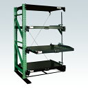 サカエ SAKAE 【別途送料】 【個人宅不可】 スライドラック ハーフストロークタイプ(1000kg・連結)NSDR-14RG NSDR14RG [313-0...