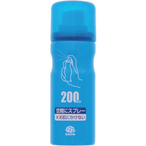 アース製薬 アース 殺虫剤 アースおすだけノーマット スプレータイプ 無香料 200日分 ハエ・蚊の駆除 194619 [331-194619]