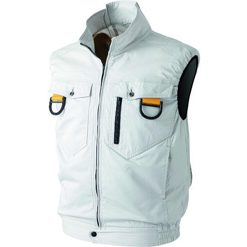 山真製鋸 ヤマシン 【別途送料】 【個人宅不可】 神風ウェアセット匠 YMVベスト3L アッシュグレー YMV-..