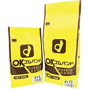 オカモト ゴムバンド ゴムバンド 1KG袋入 NO.460 OK460 [369-315464]