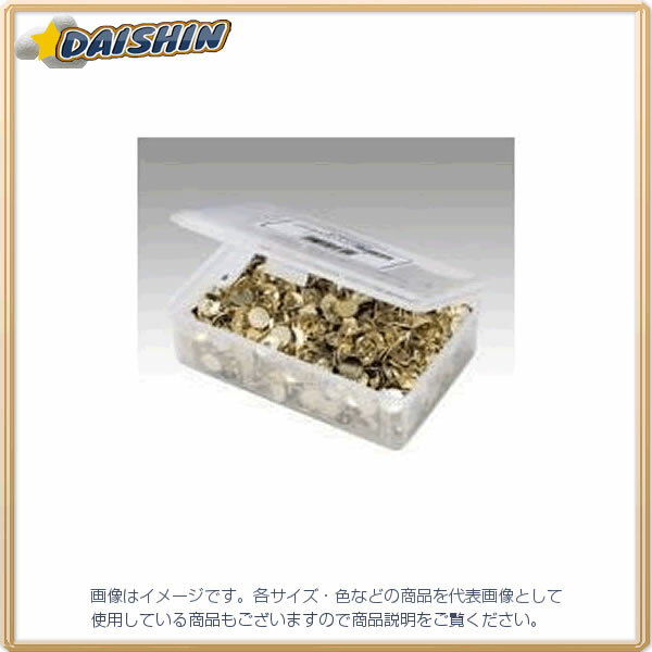 クラウン 二重画鋲 画鋲抜付（1000本入） [4324] CR-GB1000-BRS [405-058552]