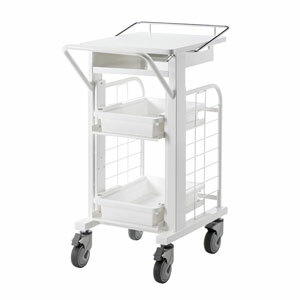 サンワサプライ 【別途送料】 カンチ式昇降カルテカート RAC-HP105W [444-143018]