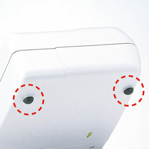 サンワサプライ ゴム足 TK-AS3N2 [444-451663]