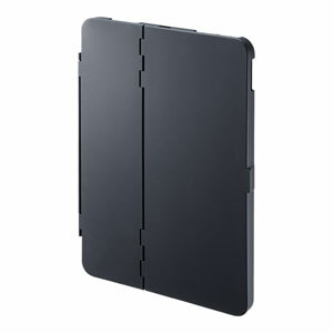 サンワサプライ iPad Air 2020　ハードケース（スタンドタイプ・ブラック） PDA-IPAD1704BK [F040323]
