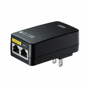 サンワサプライ PoEインジェクター( アダプタ型) LAN-GIHINJ4 [444-754597]