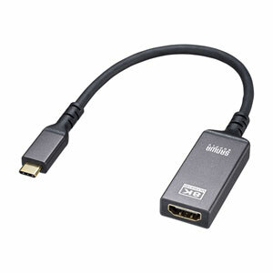 TTvC ysz USB Type C-HDMIϊA_v^(8K/60Hz/HDRΉ) AD-ALCHDR03 [F040323]