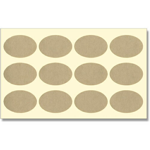 シモジマ HEIKO タックラベル 未晒 No.657 23×34 120枚入り 007067678 [452-760231]