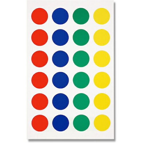 シモジマ HEIKO タックラベル 18 No.651 4色アソート 168枚入り 007062139 [452-802849]