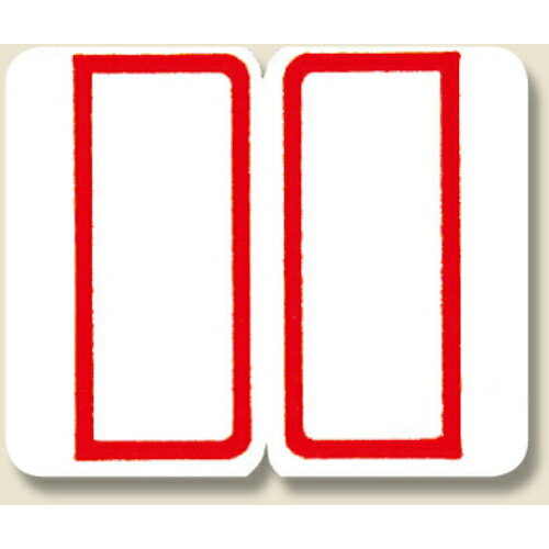 シモジマ HEIKO タックラベル No.054 インデックスラベル 赤 240枚入り 007062672 [452-806540]