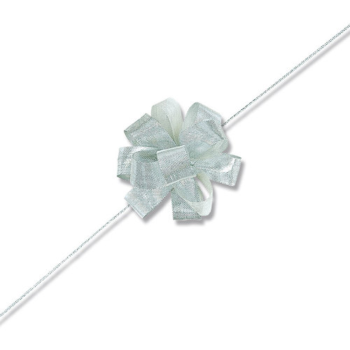 シモジマ HEIKO ワンタッチメタルリボン シルバー 12X20 001403202 [452-112757]