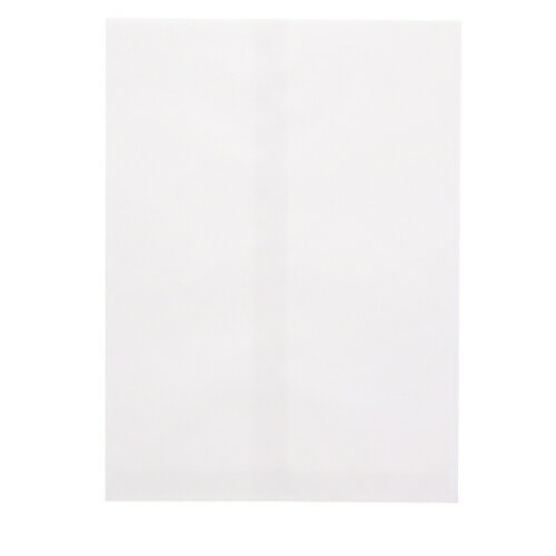 シモジマ HEIKO 平袋 柄小袋 ストレートタイプ 白無地 8才 100枚入り 006536500 [452-375015]