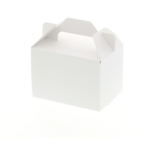 シモジマ HEIKO Nホワイトキャリーケース ホワイト 10.5×15 ケーキ2〜3個用 25枚入り 004248080 [452-6..