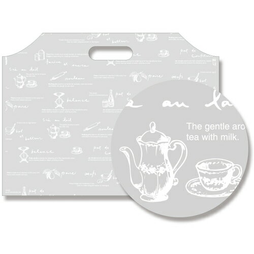 シモジマ HEIKO 手抜きポリ袋 バイオハンディバッグ ティータイム Y3S 100枚入り 006960900 [452-458237]