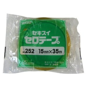 積水化学 セロテープ#252N箱入15mmx35m [981] C10BX02 15*35 ハコイリ [474-105613]