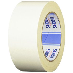 積水化学 カラー布テープ廉価版NO.600V 白 [47195] #600Vカラー 50X25 シロ [A210107]