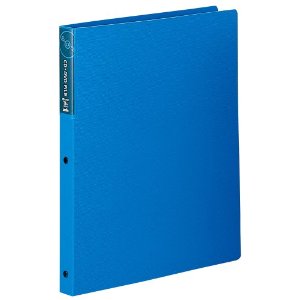 セキセイ CD・DVDファイル ブルー [60805] DVD-1130-10 [477-135550]