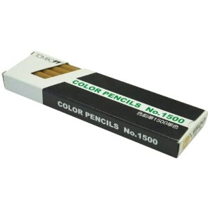 トンボ鉛筆 色鉛筆 1500 単色 黄土色 [65704] #1500-05 [520-001372]