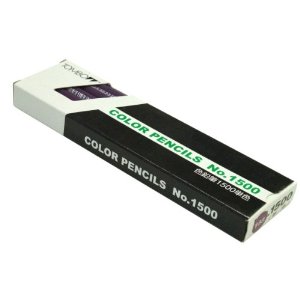 トンボ鉛筆 色鉛筆 1500 単色 すみれ色 [65707] #1500-19 [520-001402]