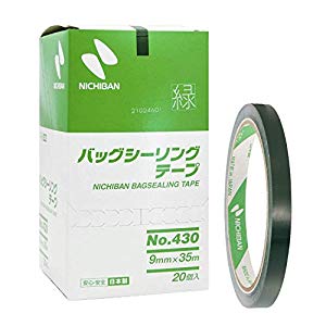 ニチバン バックシーリングテープ 430 緑  430-G ミドリ 